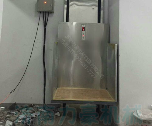 單導軌不銹鋼升降平臺